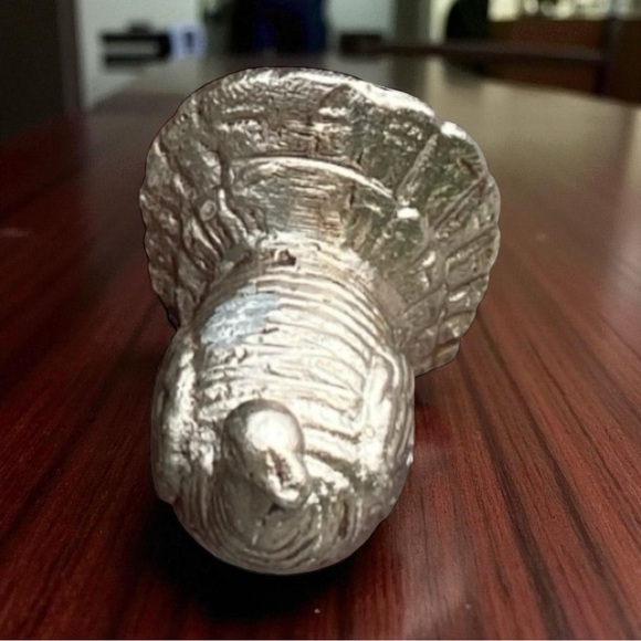 DEMDACO Silver Metal Turkey Token - Picture 1 of 11